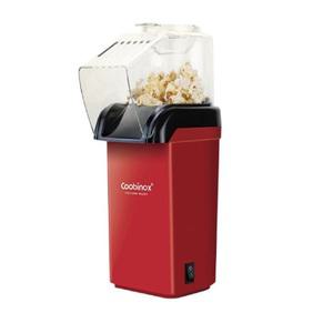 쿠비녹스 안전 가정용 간식 조리기구 열풍방식 팝콘 제조기_레드