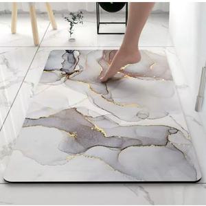 유일아트 규조토 발매트 빨아쓰는 동물 캐릭터 현관 욕실 화장실 매트  미끄럼방지