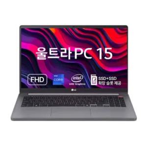 LG전자 2024 울트라 PC 15 코어i3 인텔 13세대 타이탄실버(256GB+8GB+WIN11 Home/Pro)