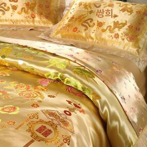 SHservice 원앙금침 비단 복고 금술 옛날 이불 황제