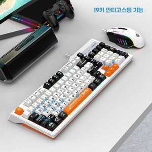 F87 pro 황축 오렌지 기계식 블루키보드(유선) 독거미 핫스왑 종모드 회목축 그레이축 제품