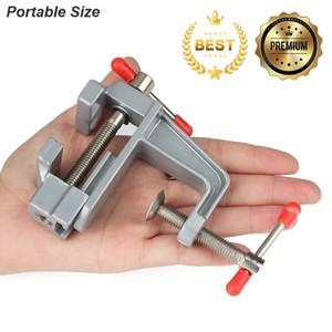 미니 벤치 바이스 테이블 클램프 나사 DIY 공예 금형 고정 수리 도구 플라이어 쥬얼리 전자 제품을 작게 만