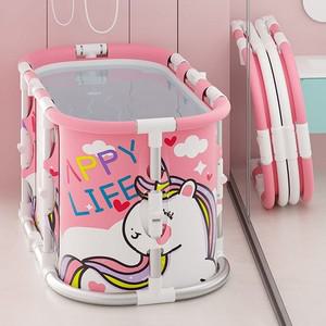 예쁜 디자인 가정용 1인 접이식 반신욕 욕조 홈사우나 사우나 간이욕조 이동식욕조 접이식욕조