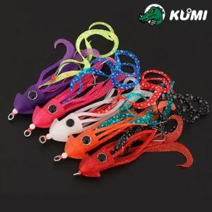 쿠미 스퀴드 UV 야광 대구 라바 지깅 전용 오징어 채비 장축광