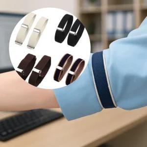 슬리브가터 암가터 소매 고정 밴드 와이 셔츠 조절 걷이 슬리브 홀더