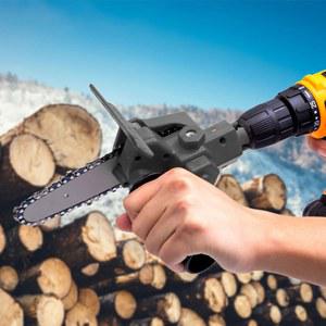 전기톱 브래킷 전기 드릴 컨버터 간편한 사용 변환 키트 가정 정원 수공구용 견고한