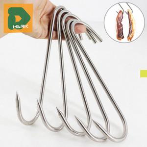 고기걸이 두께 걸이 건조용 에스 베이컨 육류 도축 후크 걸고리 육가공 스텐 캠핑 갈고리 보관 정육점 돼지