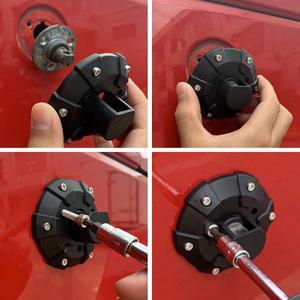 자동차용품 공중 거치대 마운트 트 자동차 라디오 안테나 베이스 커버 장식 지프 랭글러 TJ JK JL JT 1996-