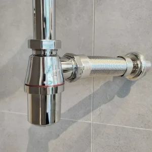 국산 세면대부속품 자바라 P트랩 세면기 배수관 주름관 벽트랩