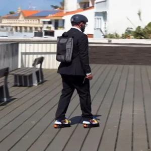 에어트릭 출퇴근 이동용 전동 롤러 스케이트 보드 A1-Ultra