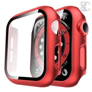 애플워치3 강화유리 2in1 풀커버 케이스 하드 화면보호 38mm 42mm