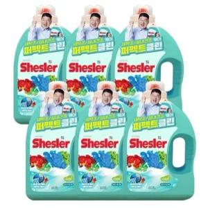 [아토세이프]쉬슬러 퍼펙트클린 액체세제 에이프릴3.05L 6개