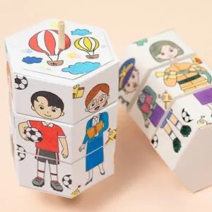 키움박스 장래희망 직업체험 종이회전그림판 만들기 세트