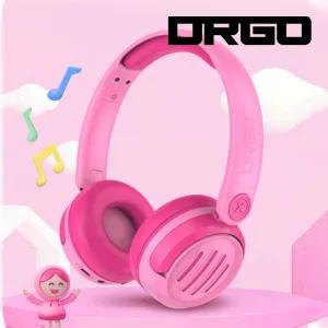 디알고 키즈 청력보호 블루투스 헤드폰 BH03CK 핑크