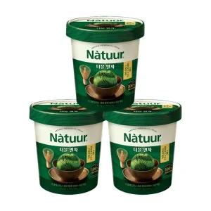 [신세계라이브쇼핑]나뚜루 더블말차 파인트 474ml x3