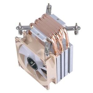 무소음 CPU 팬 90mm PC 프로세서 쿨러 2/4/6 히트파이프 3핀/4핀 다목적 LGA2011 3 2066 x79 x99 115x 1200 1700 i5 i7 지원