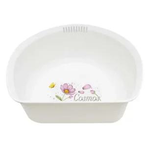 플라워 씽크 대야 D형 대 1P 물빠짐 설거지 다라이 D형대야 D형설거지통 설거지통 씽크대야