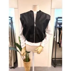 [대구백화점] [미스칸트]에코 가죽 벌룬 베스트 블랙(KELTP901BK)