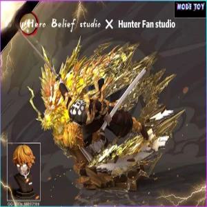 귀멸의칼날 젠이츠 네즈코 PVC 액션 피규어 탄지로 세트