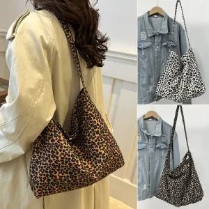 호피가방 레오파드 숄더백 크로스백 호피무늬 데일리가방 지퍼형 에코백