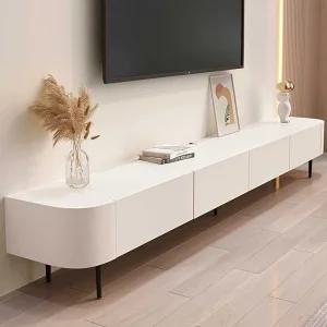 슬림 티비장 TV 폭좁은 티비 수납장 얇은 다이 티비다이