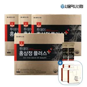 [내일도착] 6년근 투데이 홍삼정 플러스 30포 x 4개 (+쇼핑백 4개 포함)