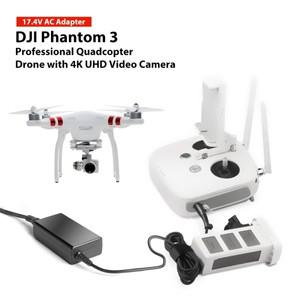 DJI 팬텀 3 시리즈 드론 배터리 충전기용 AC 어댑터 원격 전원 공급 장치 17.4V3.3A