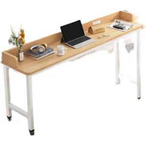 침대 슬라이딩 테이블 이동식 좁고 긴 사이드 책상 침대 테이블 - 길이 140cm