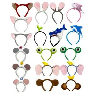 동물 파티용품 단체 인기 머리띠 18종 모음