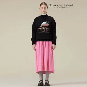 [Thursday Island] 터틀넥 스 셔츠(T238MST233W)