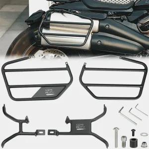 스포츠레저 바이크 오토바이 새들백 가드 지원 키트 브래킷 마운트 SS1250 Sportster S 1250 RH1250 - 액세