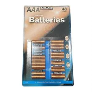 커클랜드 알카라인 건전지 AAA(1.5V) 48개입