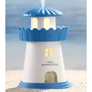 쩐다몰 등대가습기 등대무드등가습기 미니가습기 USB가습기 분위기조명 인테리어 소품 감성