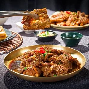 한식온도 직화 초벌 단짠 돼지갈비 1kg