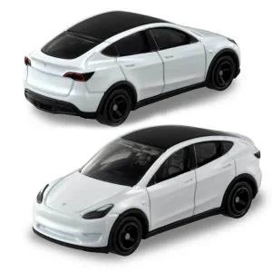 토미카 테슬라 Y 화이트 전기차 미니카 다이캐스트 타카라토미