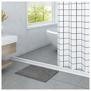 워터펜스 T자형 실리콘 물막이(높이 3cm) (화이트) 욕실용품 물막이 방수 욕실소품 방수커버 물방울방지