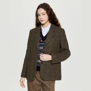 [롯데백화점]헤지스레이디스 헤링본 싱글자켓 HSJA5D910