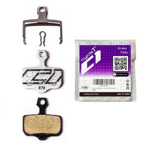 SRAM 2-피스톤 캘 와 호환되는 Cycle1st 자전거 디스크 브레이크 패드: 레벨 eTap AXS 레드/포스/라이벌 AVID 엘릭서 - 로드/그레이벨/MTB: 78 시리즈 반금속/세라믹/알루미늄