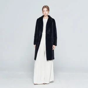 [사바티에](강남점)플럭 밍크 롱 코트 (L24320SS)