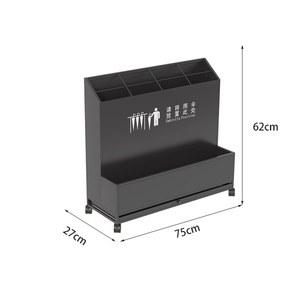 대형우산꽂이 업소용 미용실 학원 48x27x60 우산보관함 블랙 교실 C형