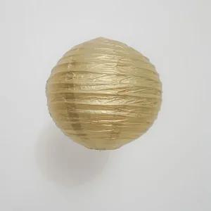 고품질 종이등 모빌장식 20cm 골드 한지등갓 등만들기 일식등 (WCEF8D1)