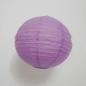 고품질 종이등 모빌장식 30cm 퍼플 한지등갓 등만들기 일식등 (WCEF8DE)