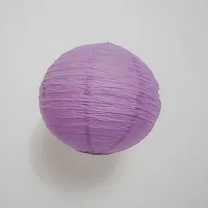 고품질 종이등 모빌장식 20cm 퍼플 한지등갓 등만들기 일식등 (WCEF8D8)
