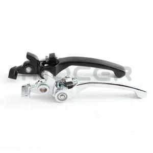 22mm 7/8 인치 안티 드롭 접이식 브레이크 레버 110cc-250cc CRF KLX 피트 프로 레이싱 Xmotos BSE 카요 더