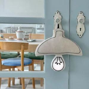 패브릭 무드등 벽램프 감성 쿠션등 인테리어 조명등