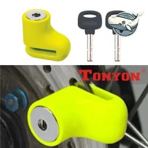 튼튼한 오토바이 잠금장치 안전한 브레이크 잠금 패드락 디스크락 분리자물쇠