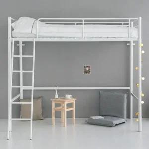 이층벙커침대 어린이 성인용 조립식 2층침대 프레임 철제침대프레임 낙상방지침대