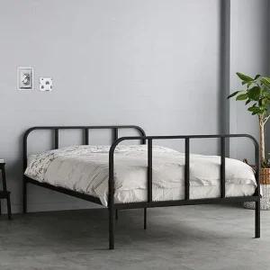 모던 인테리어침대 슈퍼싱글 철제 침대프레임 철제침대프레임 낙상방지침대 싱글침대