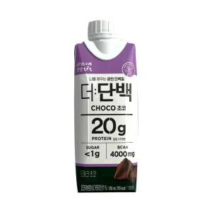 빙그레 더단백 드링크 프로틴 음료 초코맛 250ml x 18팩