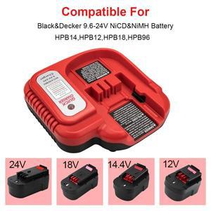 블랙앤데커 Ni-CD 배터리 멀티볼트 9.6V/12V/14.4V/18V 고속 충전기용 교체